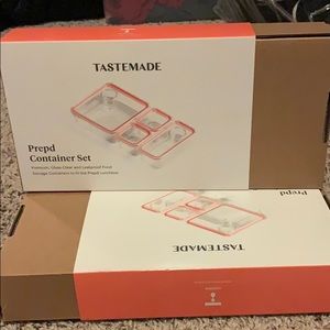 Set of 2 tastemade prepd containers